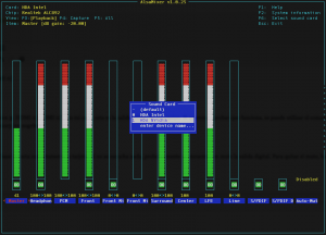 alsamixer_f6